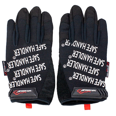 Safe Handler Gloves, Black, Small/Medium,  BLSH-MSRG-4-SM